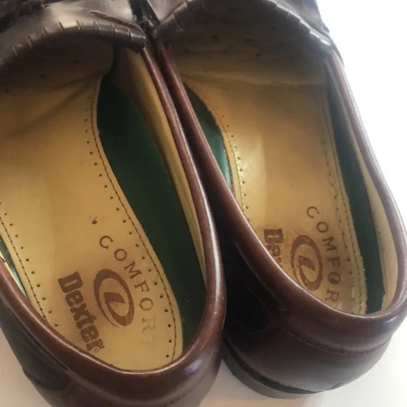 Men’s size 9 medium Dexter comfort derby oxfords - Picture 7 of 9